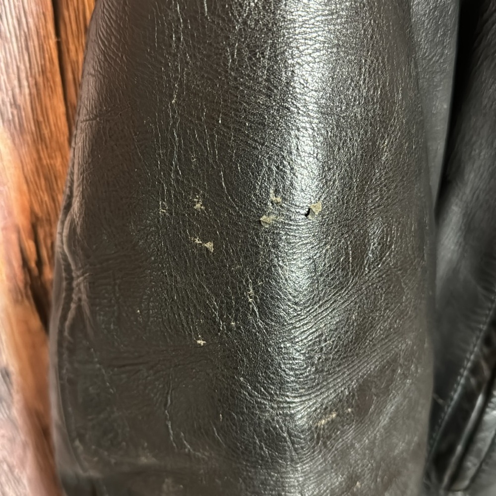 Excelled Vintage Leather Jacket- Size 42 - Picture 11 of 16